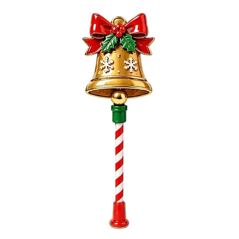 Contactless Payment Card Wand with Red-and-White Striped Handle Design