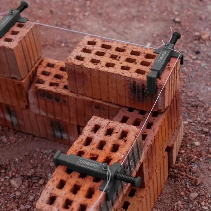 Construction brick lining runner line drawer fixture Construction jig Bricklaying construction tool Construction wire frame lini