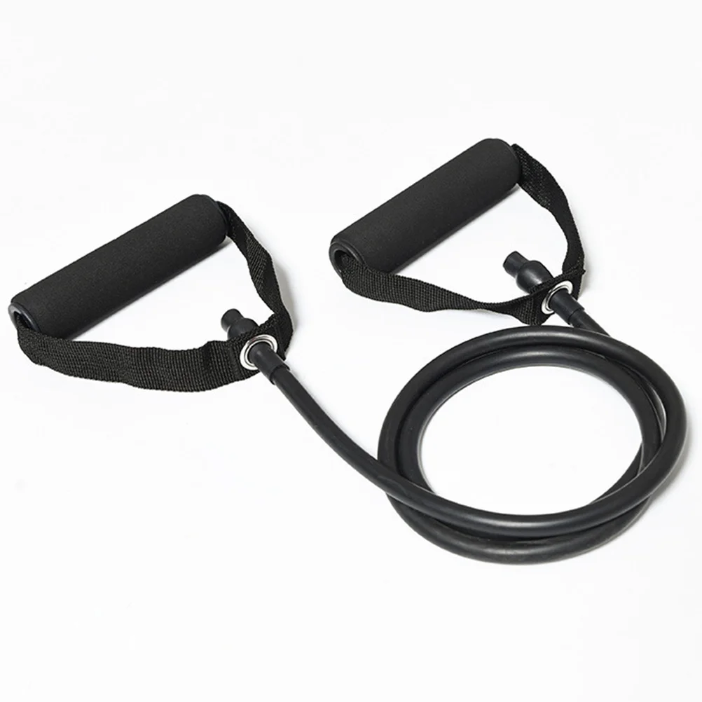 1 قطعة العصابات المقاومة مع مقابض أنابيب التمرين المرنة لليوجا بيلاتيس تجريب شريط مطاطي تمارين اللياقة البدنية التدريب الباب