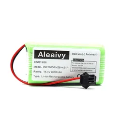 14.4V 2600mAh 18650 Replacement Battery for Conga Excellent 990 1090 1790 1990 Deebot N79S N79 DN622 Robovac 11 Tesvor X500