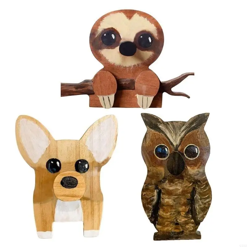 Q39B bril Display Bril Holder schattig dieren Sungasses Rack Kid Kerstcadeau