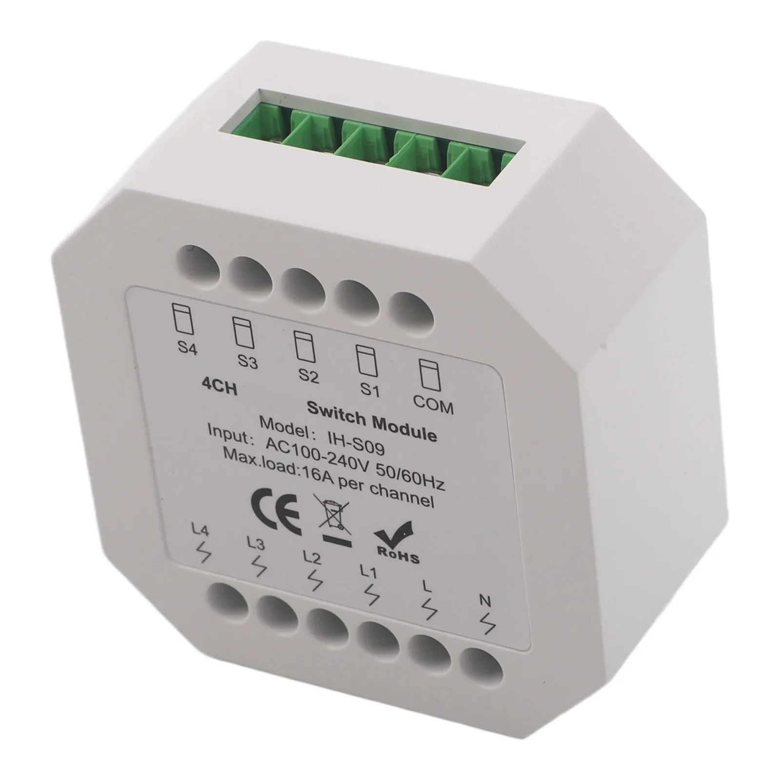 

App Controlled Smart Switch Module 16A For Tuya For Zigbee Devices With Voice Function For Automated Home Setup