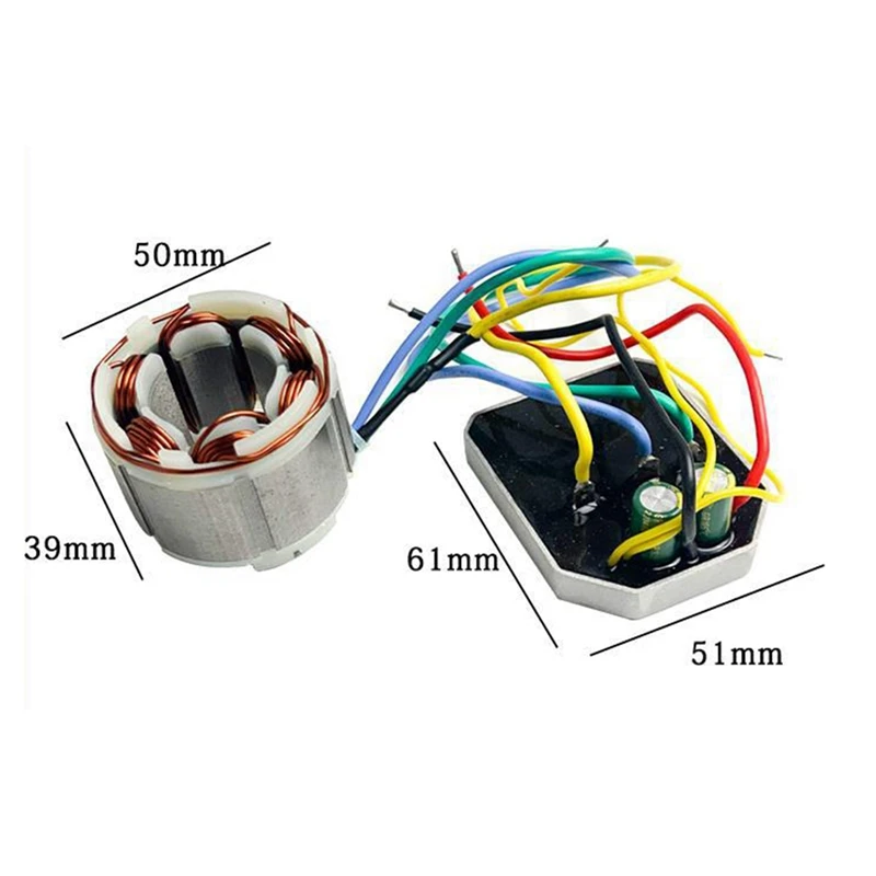 Imagem -06 - Brushless Electric Chain Saw Motor Assembly Lítio Control Board Acessórios de Substituição 12