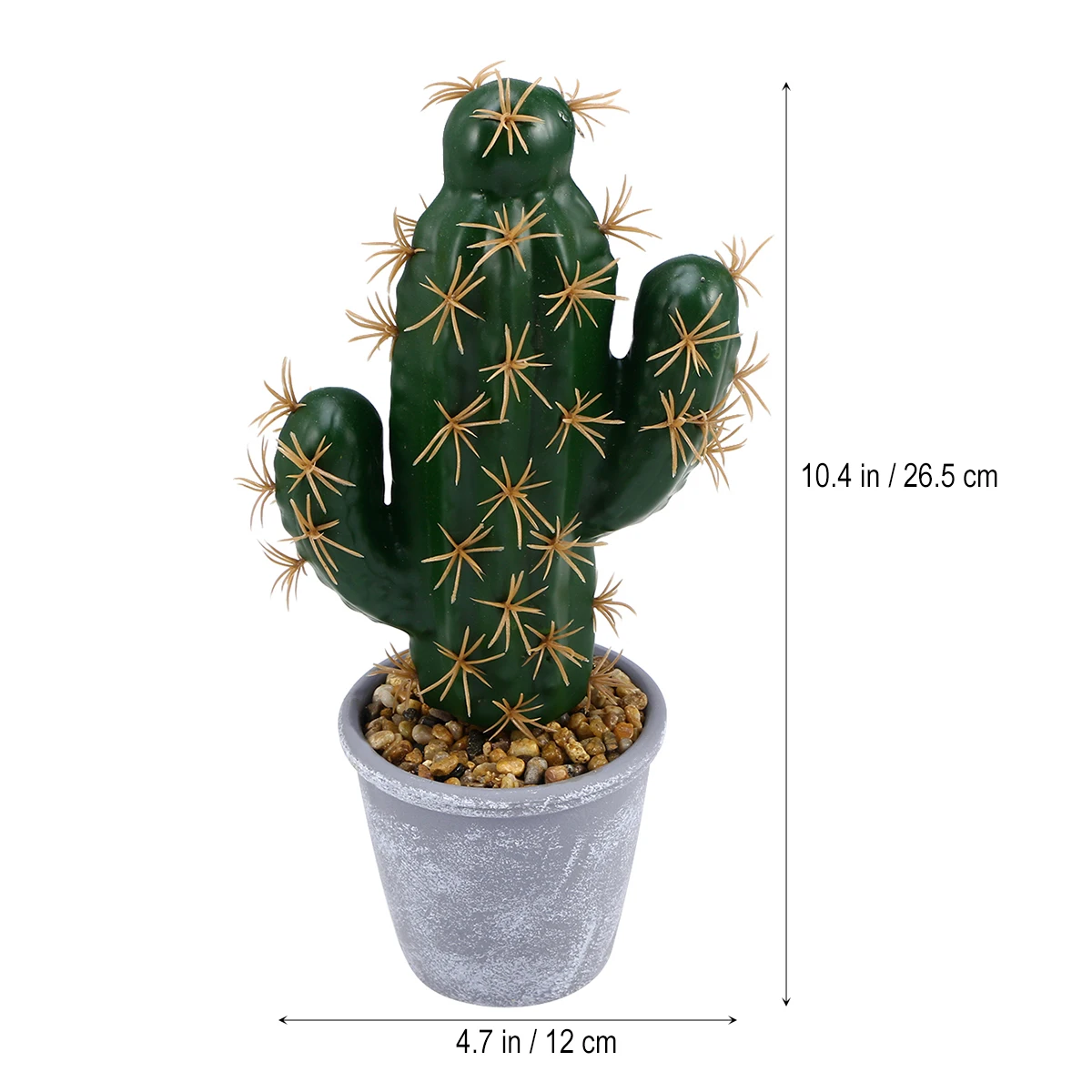

Artificial Cactus Plants Realistic Small Ornaments Potted Plants Home Decor Gift Tropical Simulation Plant Pot YearRound Beauty