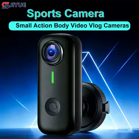 Cámara Deportiva Magnética 1080P, Cámara Corporal Inalámbrica Wifi para Motocicleta, Mini Acción, Video para Vlog