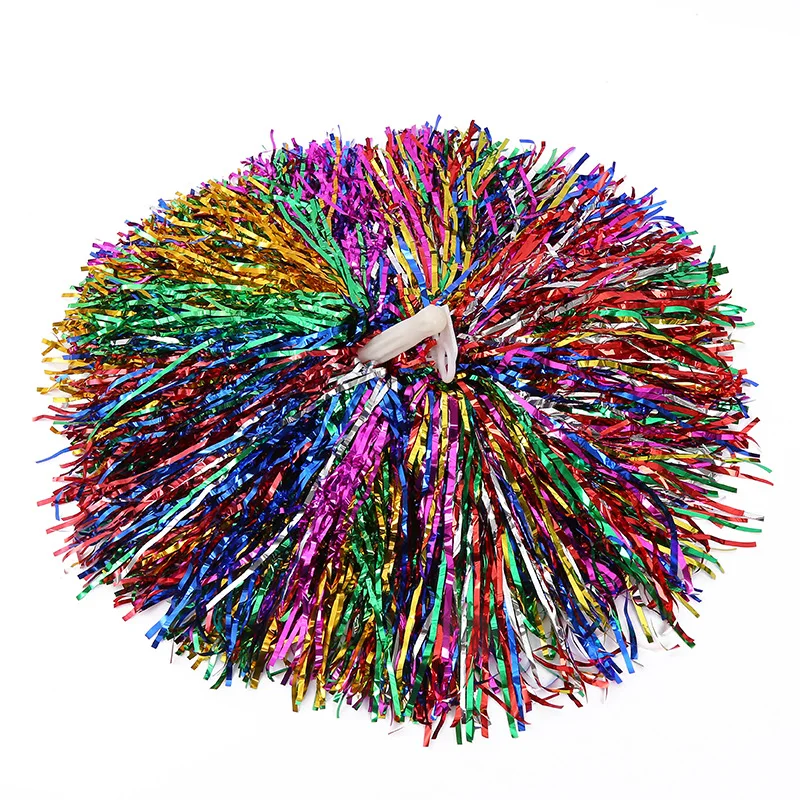 

30pcs Cheerleading Squad Team Spirited Fun Poms Pompoms Cheer Costume Accessory for Party Dance