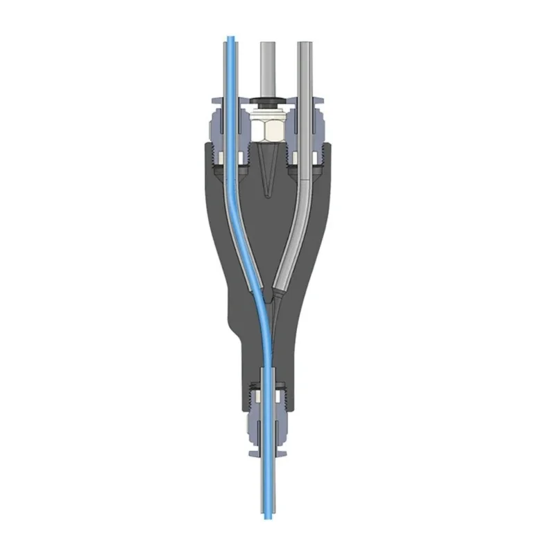 Connettori per tubi adattatrici 4 in 1 per laboratorio X1C Adattatore Adattatore FILAMENTO Accessori Porta espansione