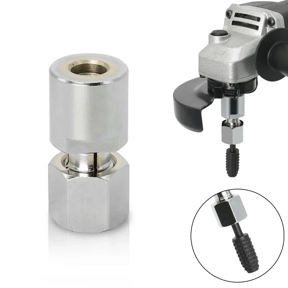 Power Tools Chuck Drill Collet Chuck For M10 High Speed Steel Silver 1pcs 6mm Diameter For 100 Type Angle Grinder
