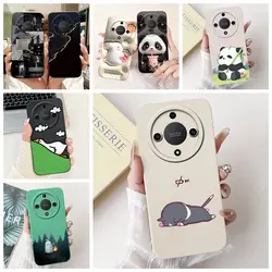 For Honor X9a RMO-NX1 Case Cute Cartoons Duck Silicone Soft Back Cases For Honor X9B ALI-NX1 Cover X9A  x 9b 5g Bumber Shells