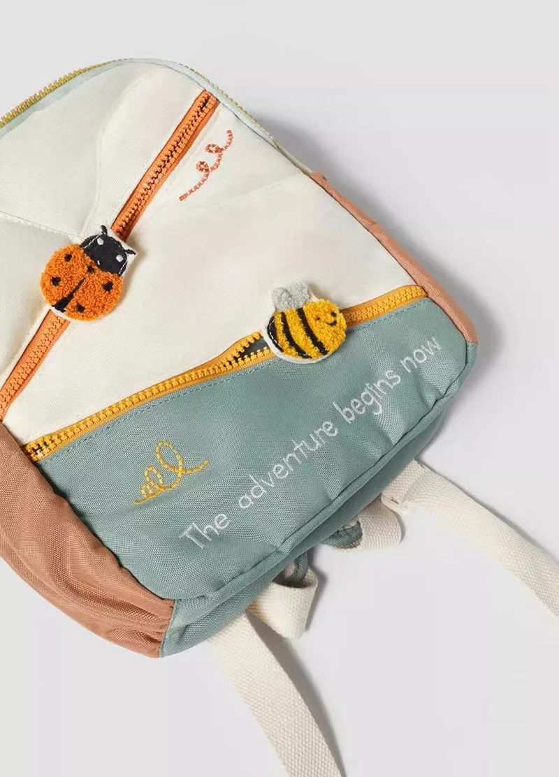 Bolsos de dos hombros con decoración de animales Unisex, mochilas a juego de colores para niños pequeños, mochilas escolares divertidas a la moda