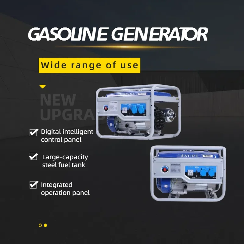 

Camping Electricity Generator Portable Power Generators Petrol Quiet and Lightweightpetrol Generator 220v Ready-to-use Silent