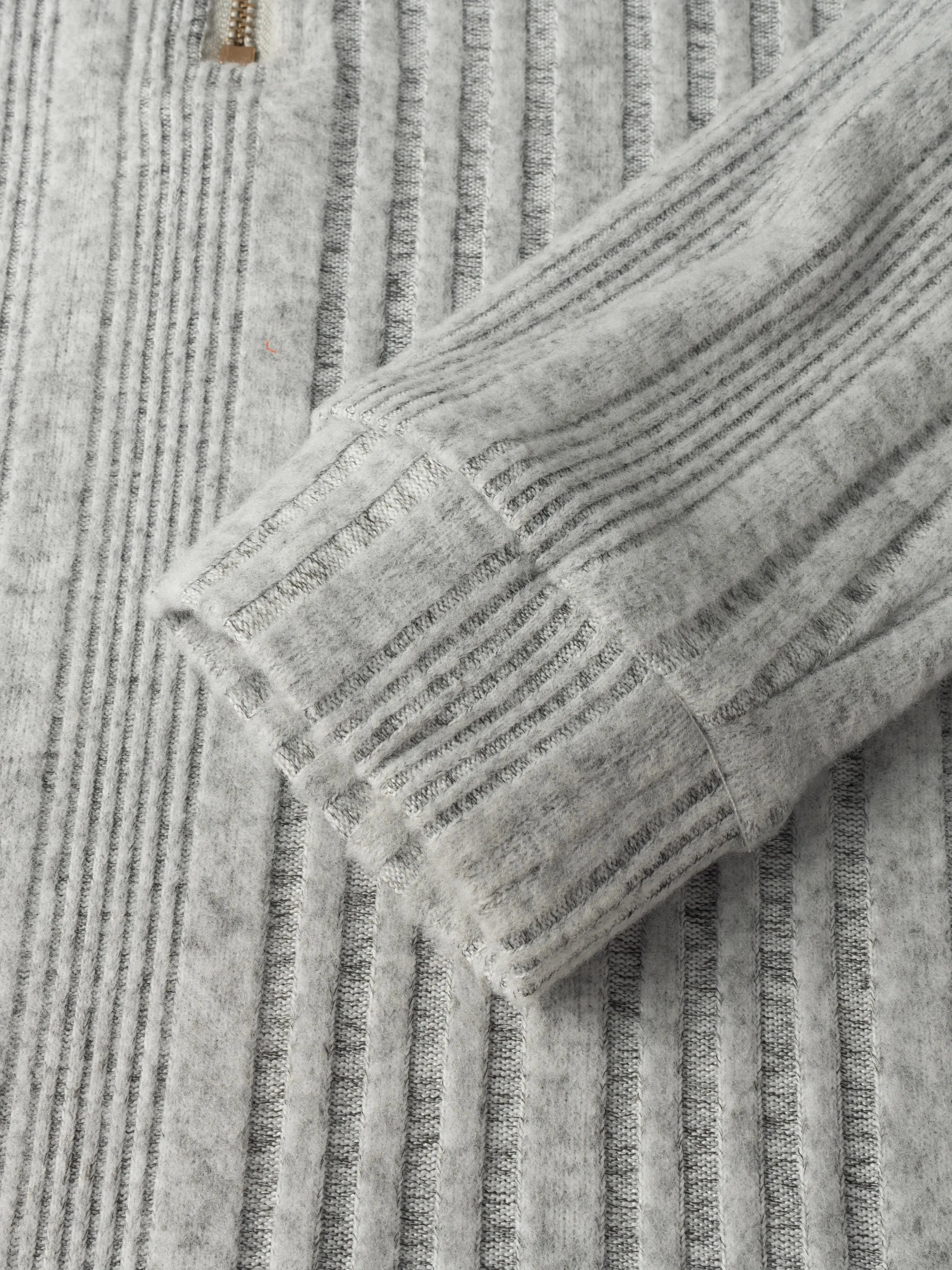 Damen Langarm-Oberteil, gerippter Strickpullover, lässige Alltagskleidung, Herbst/Winter, schmale Passform, Rundhalsausschnitt, weiche Basic-Bluse – Detail 10