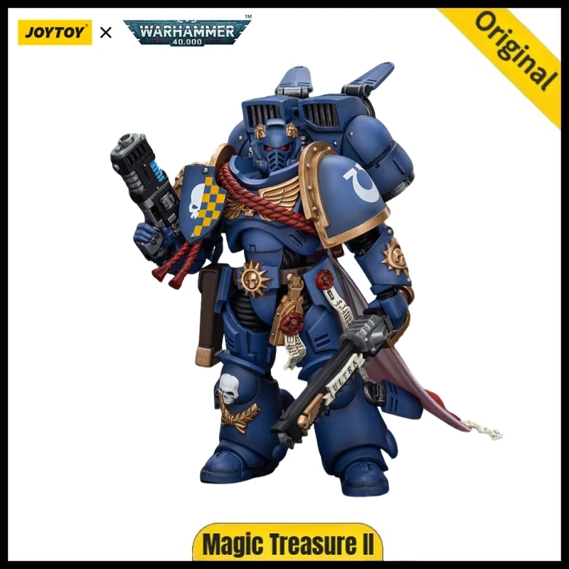 

【JOYTOY】Warhammer 40K 1/18 Anime Figure Ultramarines Captain with Jump Pack H122mm