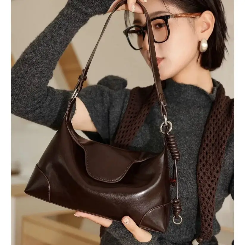 

Женские сумки на плечо из натуральной коровьей кожи, роскошная дизайнерская брендовая женская сумка-тоут для женщин, высококачественная сумка из воловьей кожи, новинка