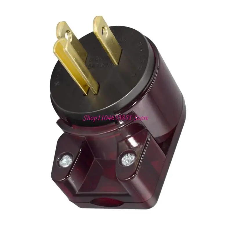 360 Degree Swivels Design Male Plug NEMA 5 15P 15A 125V ETL Support Flame Retardant Nylon Housing 