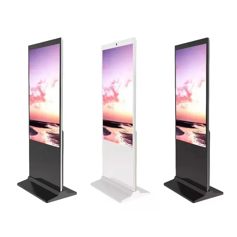 China Factory Wholesales 55 Inch Touch Screen LCD Advertising Displayer Vertical Digital Signage SDK Function Floor Standing