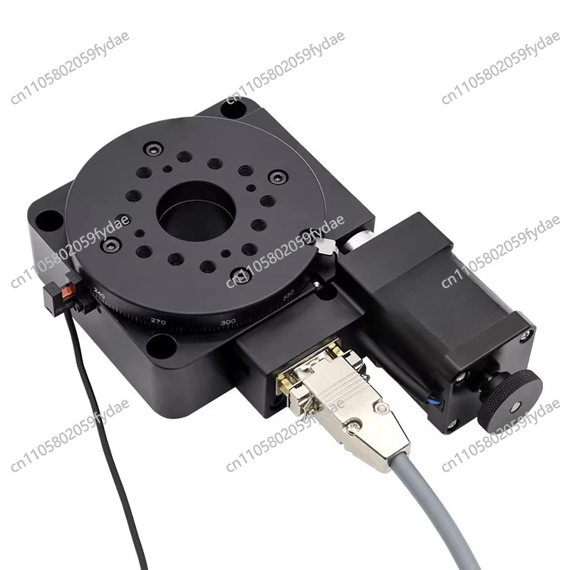 TURNTABLE LIFTING TABLE -Electric Rotary Table Indexing Plate Hollow Precision Automatic