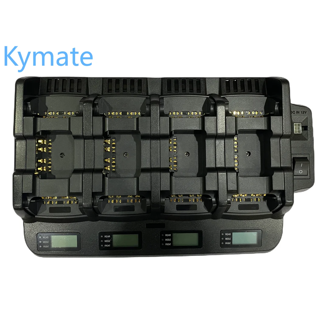 Multi Battery Charger Six Way Rapid Charger for MOTOROLA Radios Xir P8600 P8200 Walkie Talkie 12-Way Chargers DP4800/8668/GP328D