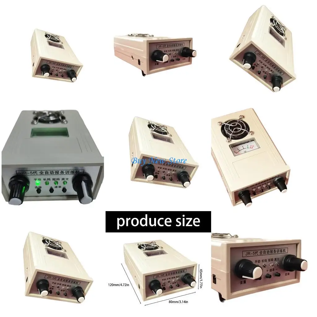 

20CE Telegraph Practice Equipment Auto Manual Double Operation Multiple Coding Mode