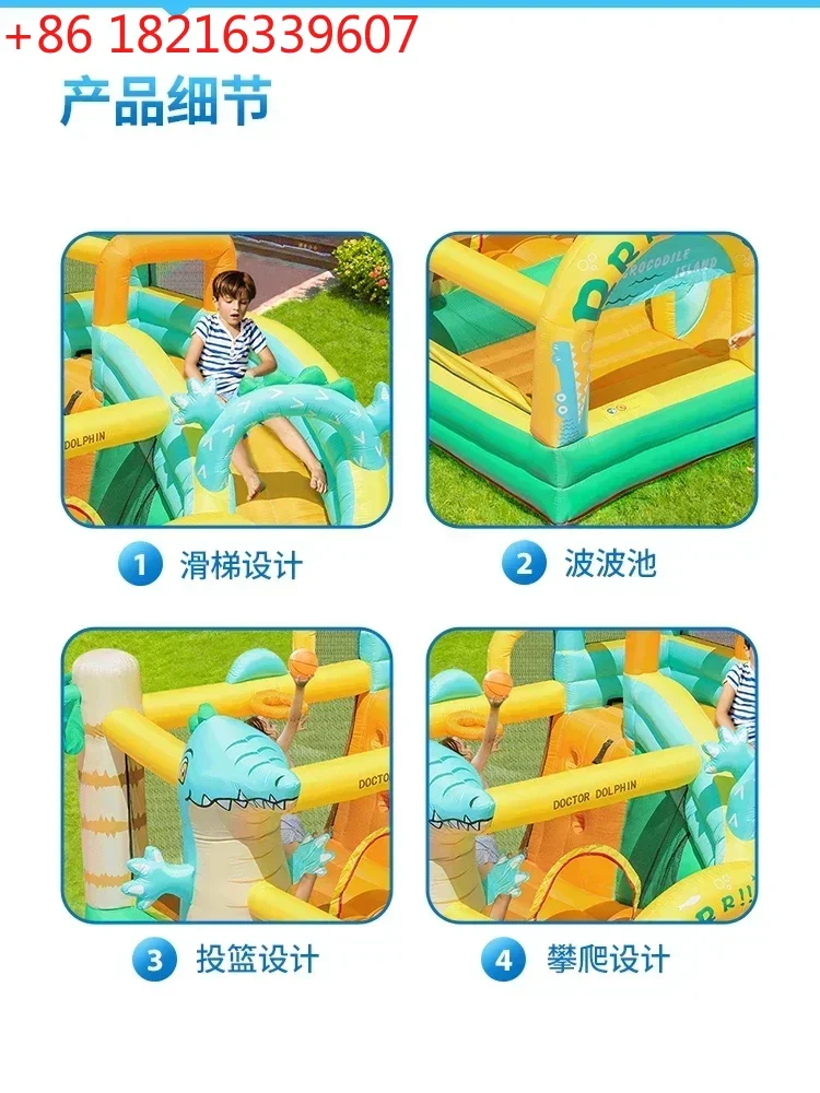 

Детская горка TAO Home для дома и улицы, игровой комплекс с скалодромом