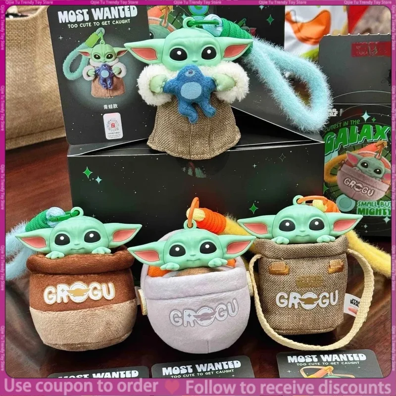 新しい本物のスターウォーズシリーズグローグ香り付きぬいぐるみペンダントブラインドボックスかわいいギフト女の子のためのホリデーサプライズデコレーショングッズ