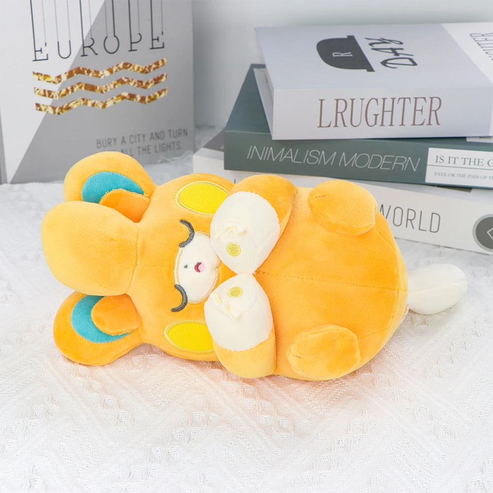 Kawaii Sleep Series Pokemon Plush Doll Oshawott Pawmi Bulbasaur Fluffy Stuffed Animal Toys Anime Desk Ornament Collectible Gifts - view 4