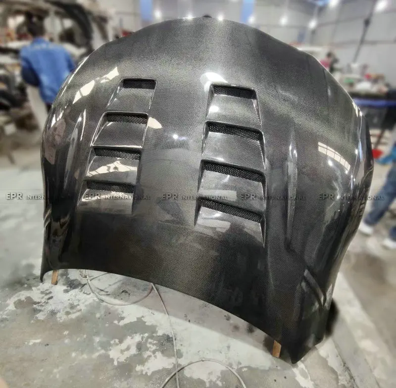 مناسبة لتعديل ألياف الكربون Sub A90 Demon King SUPRA الجديدة لسيارة Toyota، غطاء رأس المحرك ذو الفتحة المفتوحة