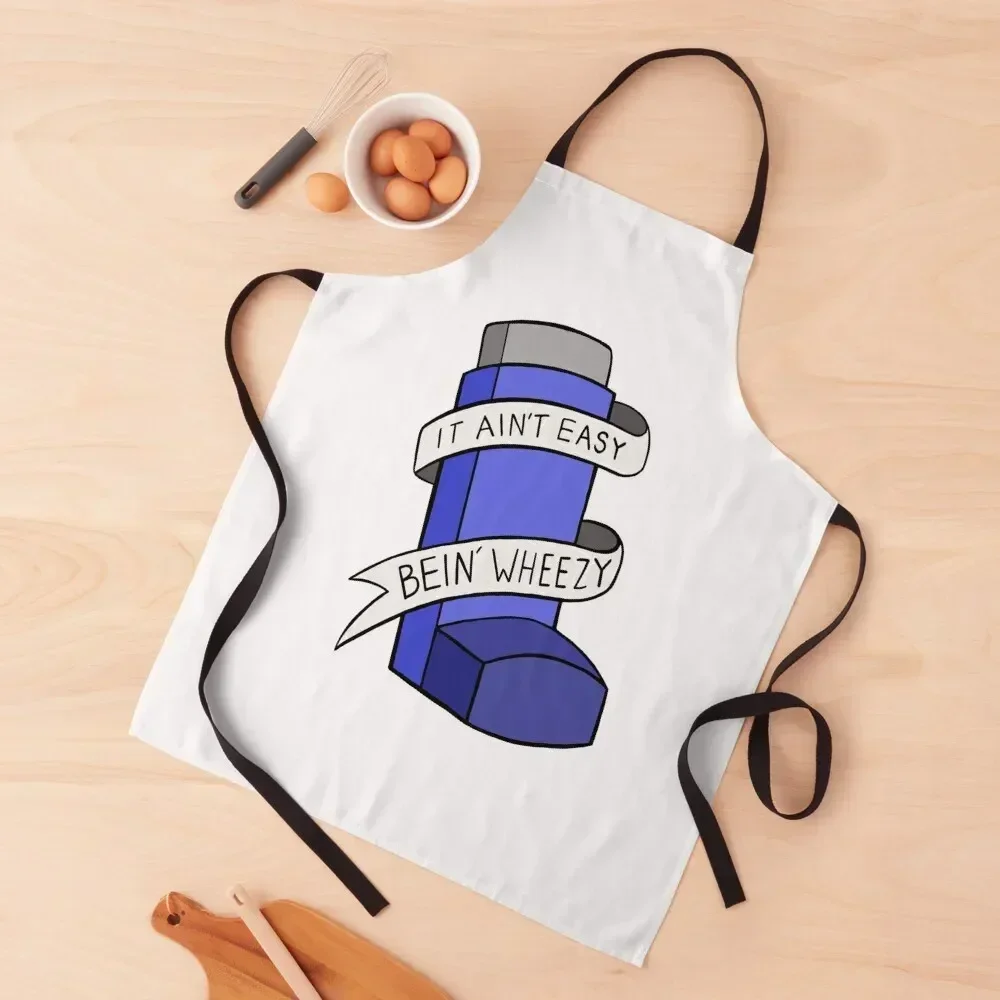 

It ain't easy bein' wheezy Apron Household Items Useful Chef Uniform Apron