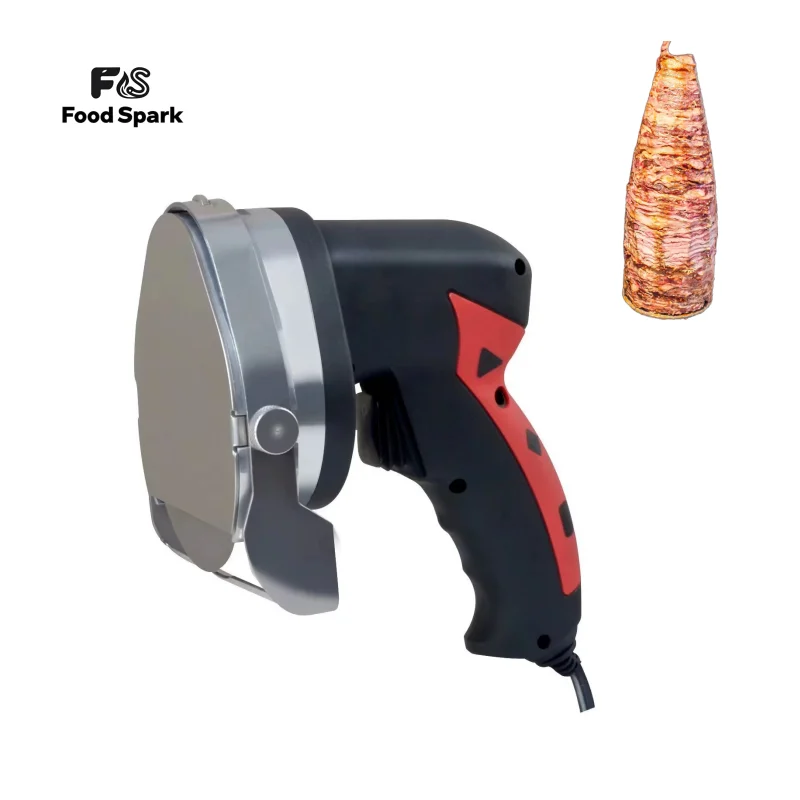 2026 Hot Cordless Convenience Handheld Turkey Bbq Gyros Shawarma Kebab Cutting Knife Wireless Electric Meat Slices