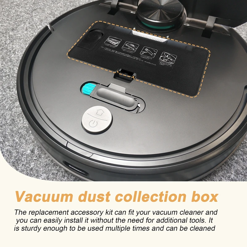 2In1 Water Tank Dust Bin Box For Xiaomi For MIJIA Robot STYTJ02YM MVVC01-JG For VIOMI V2 V2 Pro V3 V-RVCLM21B Sweeper Parts