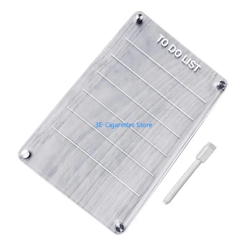 W8KA Weekly Dry Apage Refrigerator Board Clear Planner Planner Note