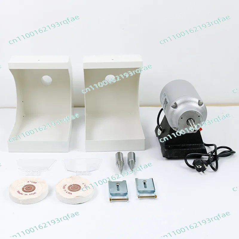 

Полировщик с двойной вершиной, лабораторное оборудование, полировальный токарный станок, шлифовальный полировщик для стоматологической лаборатории, пылезащитный кожух