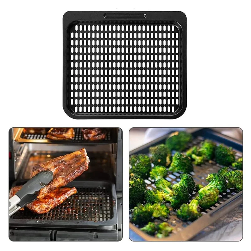 Cooking Tray Replacement, Mesh Cooking Rack Air Fryer Accessories for Instant Vortex,Chefman and Other Air Fryer Oven