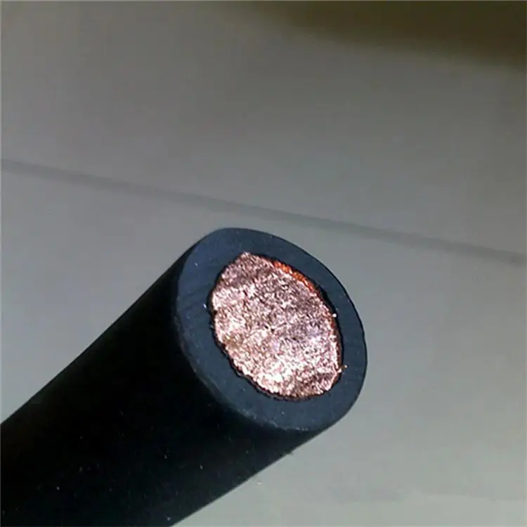 Hot sale!! China copper core flexible rubber 2/0 welding cable