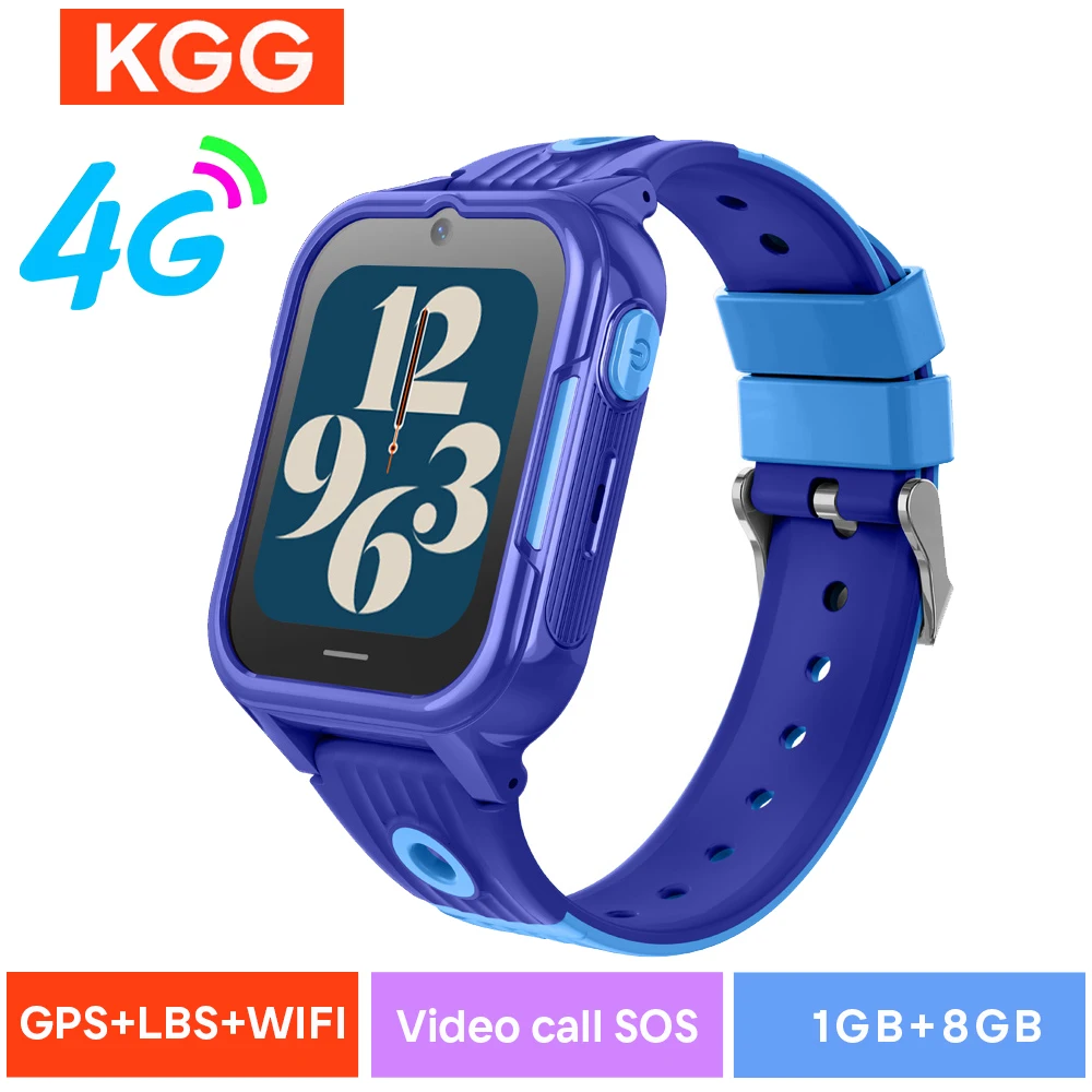 

4G Smart Watch Kids GPS WIFI Video Call SOS APP Download Child Smartwatch Camera Monitor Tracker Location Phone Watch Boys Girls
