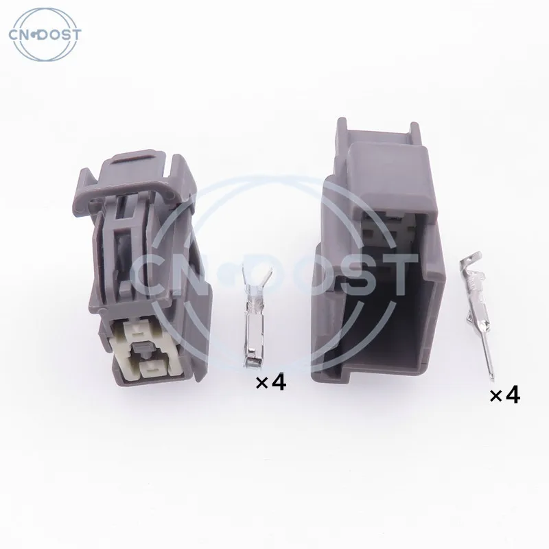 1 Set 4 Pin 7282-6449-40 7283-6449-40 AC Assembly Automotive Cable Connector Electrical Wiring Plug For Auto