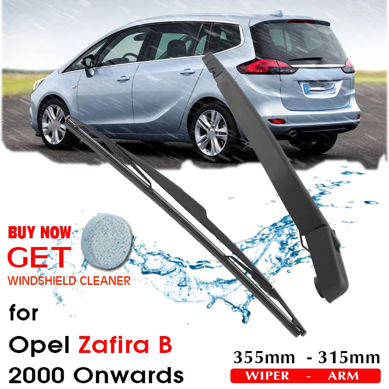 

BROSHOO Car Rear Wiper Blades Back Windscreen Wiper Arm For Opel Zafira B Hatchback (2000-) 355mm,Windshield Auto Styling