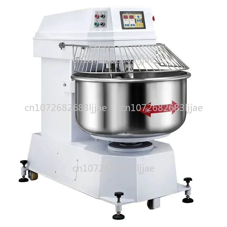 50Kg Hotel  Bakery Equipment Industrial Commercial Pizza Cake Bread Spiral Dough Mixer For Sale