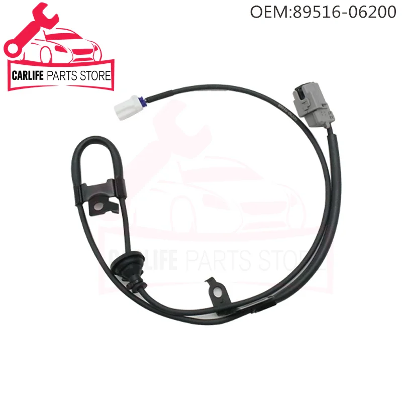 89516-33100 89516-06200 for Toyota Corolla L LE SE XLE XSE Hybrid Sedan 2.5L 3.5L 2012-2017 Car Rear Left ABS Wheel Speed Sensor