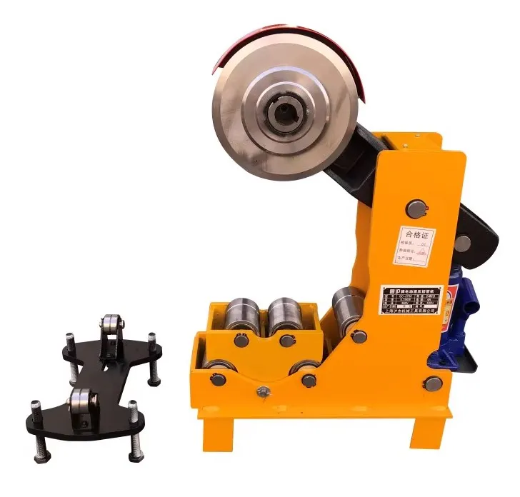 Portable Semi-Automatic High-Accuracy Stainless Steel Pipe Grooving Cutting Machine / Pipe Sawing Machine / Small Hollow Pipe