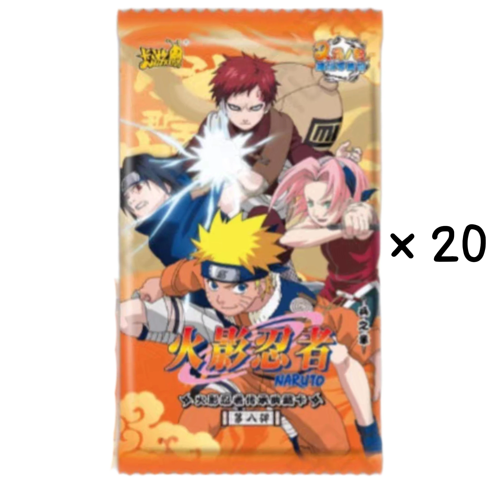 KAYOU Genuine Naruto Cards Box Anime Figure Card Booster Pack