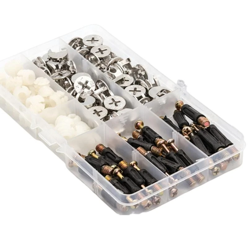 

Precisions Engineered 3 In 1 Cams lock 108pcs Furniture Assembly Fasteners Essential 3 In 1 Hardware Simple Installation 831F