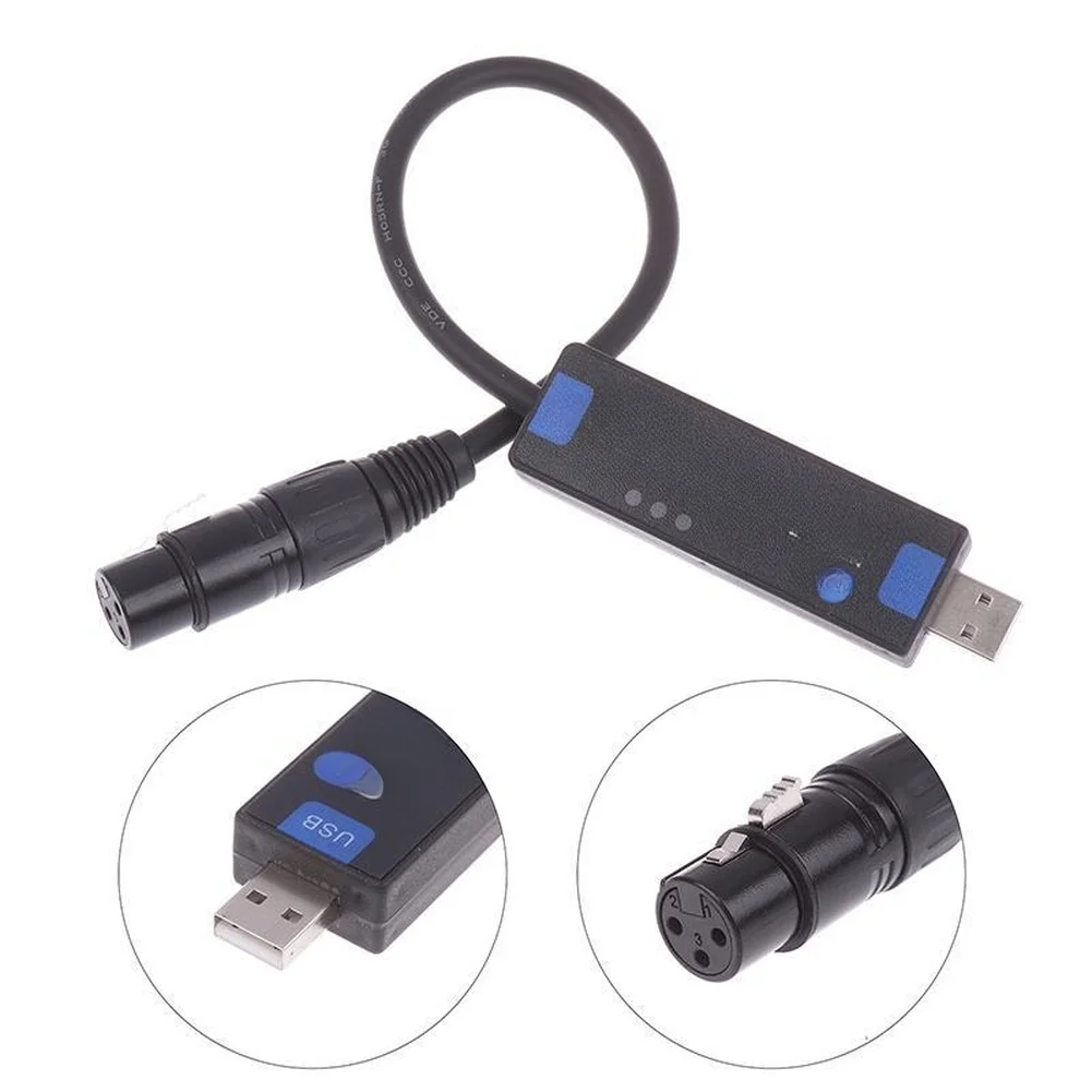 

USB Portable Lighting Controller One-Touch Programming Wireless Remote Stage Light Control Professional Equipment Accessory