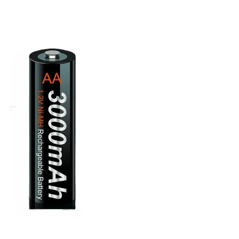 For 3000mAh Battery 1.2V AA 2A Ni-MH NiMH Rechargeable Battery for Camera Toy Car  Low Self Discharge AA Batteries