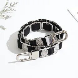 Luxury Rhinestone Metal Belt for Women Fashion Elastic Waistband Dress Suit Accessories High Quality Designer Belts