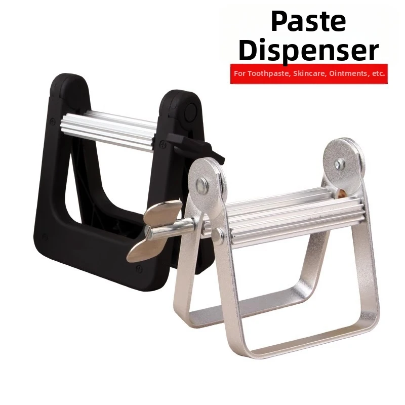 

Metal Toothpaste Tube Squeezer-Large Multifunctional Tube Wringer Roller Dispenser for Hair Color Dye,Paint Tubes,Dispenser Tool