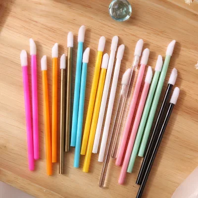 1000 Pcs Disposable Cosmetic Makeup Lip Brush Makeup Cosmetic Tool Eyeshadow Lip Gloss Brushes Tools Makeup Brush Applicators