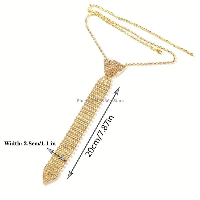 Capas únicas Rhinestones atan collar cristal uniforme traje uniforme corbata uniforme