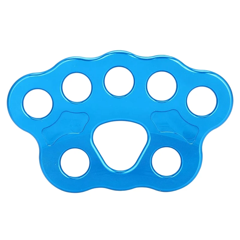 

Outdoor 8 Holes Rigging Plate Rock Climbing Multi Anchor Point Connector Mountaineering Equipment