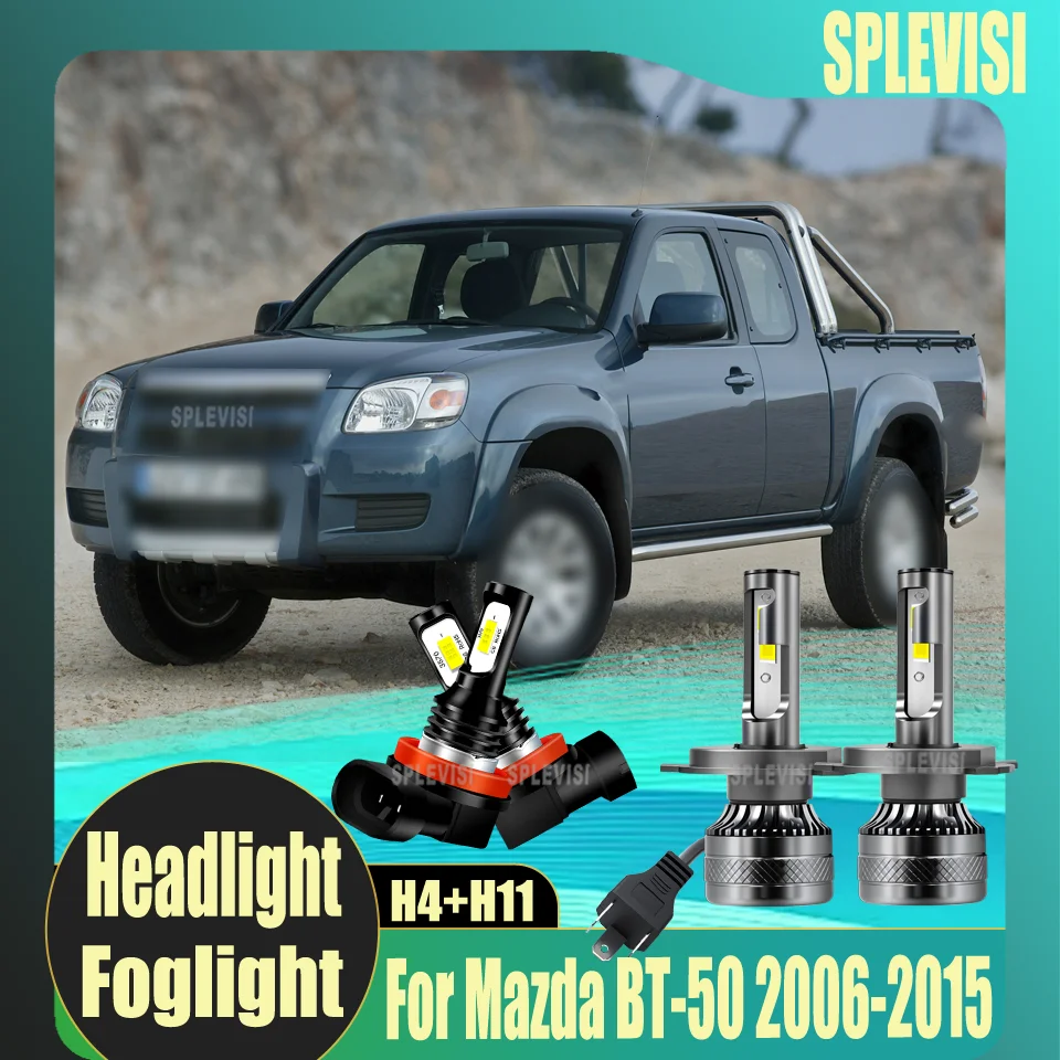 

LED Headlight/Foglight Night driving guarantee Long lifespan For Mazda BT-50 2006 2007 2008 2009 2010 2011 2012 2013 2014 2015